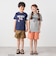 【SHIPS any別注】GOOD ROCK SPEED:〈洗濯機可能〉ミッキーマウス / フラッグ プリント Tシャツ<KIDS>◆