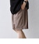 SHIPS any:〈UVカット〉FUTURE LINEN CANVAS リネンライク イージー ショーツ◆
