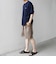 SHIPS any:〈UVカット〉FUTURE LINEN CANVAS リネンライク イージー ショーツ◆