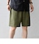 SHIPS any:〈UVカット〉FUTURE LINEN CANVAS リネンライク イージー ショーツ◆