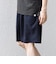 SHIPS any:〈UVカット〉FUTURE LINEN CANVAS リネンライク イージー ショーツ◆