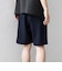 SHIPS any:〈UVカット〉FUTURE LINEN CANVAS リネンライク イージー ショーツ◆