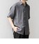 SHIPS any:〈洗濯機可能〉NOVELTEX リネン レギュラーカラー シャツ◆