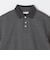 SHIPS any:〈接触冷感/遮熱/UVカット〉COOL TOUCH スムース デザイン リブ ポロシャツ◆