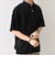 SHIPS any:〈接触冷感/遮熱/UVカット〉COOL TOUCH スムース デザイン リブ ポロシャツ◆