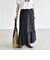 《予約》quaranciel:〈接触冷感/UVカット/撥水〉マルチファンクション ティアードスカート