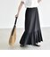 《予約》quaranciel:〈接触冷感/UVカット/撥水〉マルチファンクション ティアードスカート