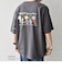 SHIPS any: SNOOPY コラボ グラフィック プリント Tシャツ◆