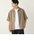 SHIPS Colors:〈吸水速乾・洗濯機可能〉2WAY ストレッチ ジップ シャツ◇