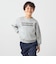 SHIPS any:〈洗濯機可能〉ポンチ デザイン クルーネック プルオーバー <KIDS>