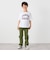 Champion:〈洗濯機可能〉アスレチック プリント Tシャツ<KIDS>