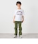 Champion:〈洗濯機可能〉アスレチック プリント Tシャツ<KIDS>