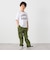 Champion:〈洗濯機可能〉アスレチック プリント Tシャツ<KIDS>