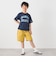 Champion:〈洗濯機可能〉アスレチック プリント Tシャツ<KIDS>