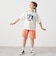 Champion:〈洗濯機可能〉CPN プリント Tシャツ<KIDS>