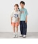 Champion:〈洗濯機可能〉CPN プリント Tシャツ<KIDS>