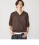 【City Ambient Products別注】crepuscule: WASHI SKIPPER ニットポロ