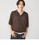 【City Ambient Products別注】crepuscule: WASHI SKIPPER ニットポロ