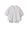 《予約》〈手洗い可能〉バック フレア 袖 ギャザー スキッパー ブラウス