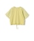 《予約》【WEB限定】〈手洗い可能〉レース コンビ ショート スリーブ カットソー