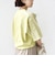 《一部追加予約》【WEB限定】〈手洗い可能〉レース コンビ ショート スリーブ カットソー