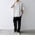 SHIPS any:〈洗濯機可能〉コットン/リネン ストライプ バンド スキッパー ハーフスリーブ シャツ 26SS◆