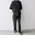 SHIPS any:〈洗濯機可能〉コットン/リネン ストライプ バンド スキッパー ハーフスリーブ シャツ 26SS◆