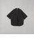 SHIPS any:〈洗濯機可能〉コットン/リネン ストライプ バンド スキッパー ハーフスリーブ シャツ 26SS◆