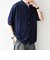 SHIPS any:〈手洗い可能〉TEXBRID(R) ドライタッチ サマー ニット シャツ◆