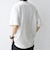 SHIPS any:〈洗濯機可能〉JAPAN MADE ライト ペーパー クルーネック Tシャツ◆