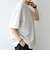 SHIPS any:〈洗濯機可能〉JAPAN MADE ライト ペーパー クルーネック Tシャツ◆
