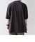 SHIPS any:〈接触冷感〉マルチ ボーダー ポケット Tシャツ◆
