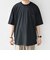 SHIPS any:〈接触冷感〉マルチ ボーダー ポケット Tシャツ◆
