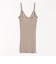 BASIC COTTON:〈洗濯機可能〉フリル リブ キャミソール