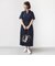 LACOSTE:〈洗濯機可能〉スキッパー ポロ マキシ ワンピース