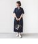 LACOSTE:〈洗濯機可能〉スキッパー ポロ マキシ ワンピース