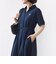 LACOSTE:〈洗濯機可能〉スキッパー ポロ マキシ ワンピース