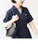 LACOSTE:〈洗濯機可能〉スキッパー ポロ マキシ ワンピース