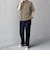SHIPS any:〈接触冷感/ストレッチ〉360° THE CIRCLE STRETCH リネン ミックス ポロシャツ(セットアップ対応)◆