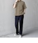 SHIPS any:〈接触冷感/ストレッチ〉360° THE CIRCLE STRETCH リネン ミックス ポロシャツ(セットアップ対応)◆