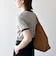 Healthknit:〈洗濯機可能〉リブ ボーダー TEE