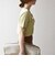 Healthknit:〈洗濯機可能〉リブ ボーダー TEE