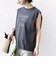 《予約》〈洗濯機可能〉メルティ コットン プリント ロゴ フレンチスリーブ TEE