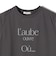 《予約》〈洗濯機可能〉メルティ コットン プリント ロゴ フレンチスリーブ TEE