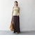 Healthknit:〈洗濯機可能〉カップ付き リブ ボーダー タンクトップ