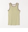Healthknit:〈洗濯機可能〉カップ付き リブ ボーダー タンクトップ
