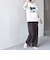 《予約》SHIPS Colors:〈接触冷感・UVカット・洗濯機可能〉PALM フォト TEE◆
