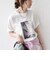 《追加予約》SHIPS Colors:〈接触冷感・UVカット〉PARIS フォト TEE◆