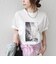 《追加予約》SHIPS Colors:〈接触冷感・UVカット〉PARIS フォト TEE◆