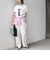 《追加予約》SHIPS Colors:〈接触冷感・UVカット〉PARIS フォト TEE◆
